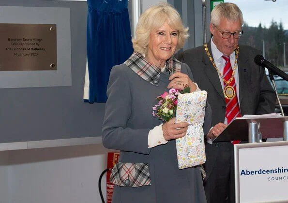 The Duchess of Rothesay formally opened Banchory Sports Village in Aberdeenshire. Aberdeenshire Council supported by community fundraising