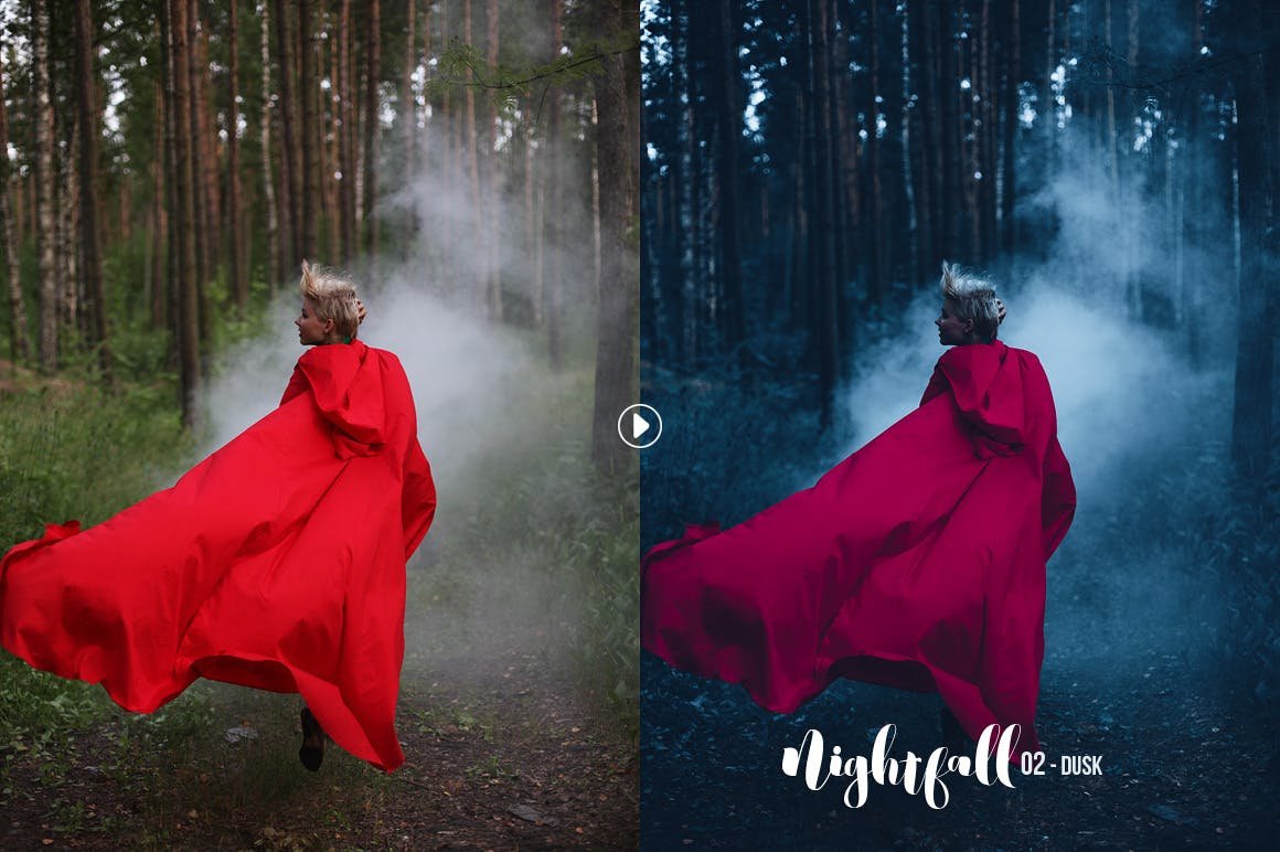 Preset Lightroom Desktop - Nightfall Dark Lightroom Presets (LR)