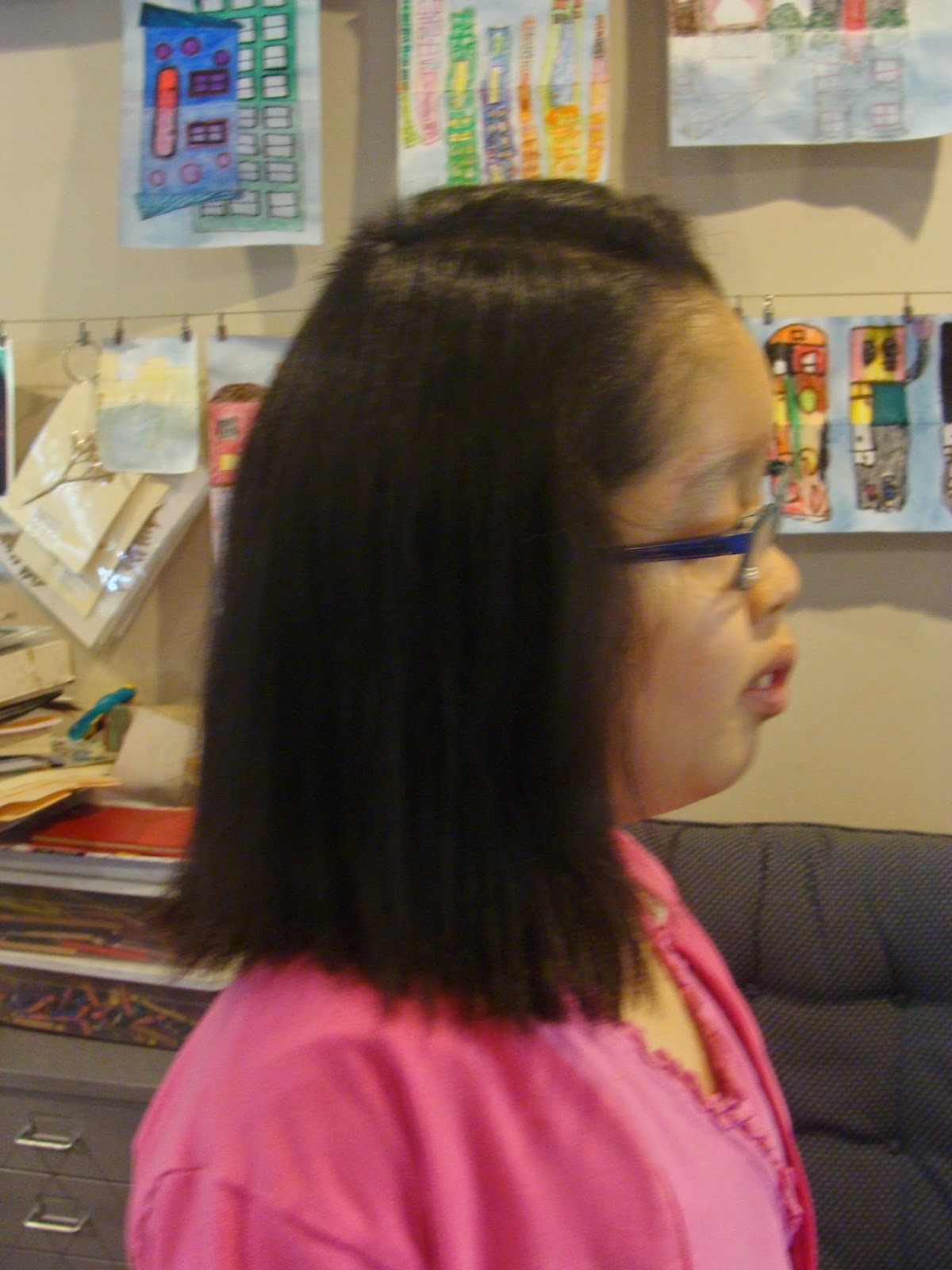 The difference a good haircut makes