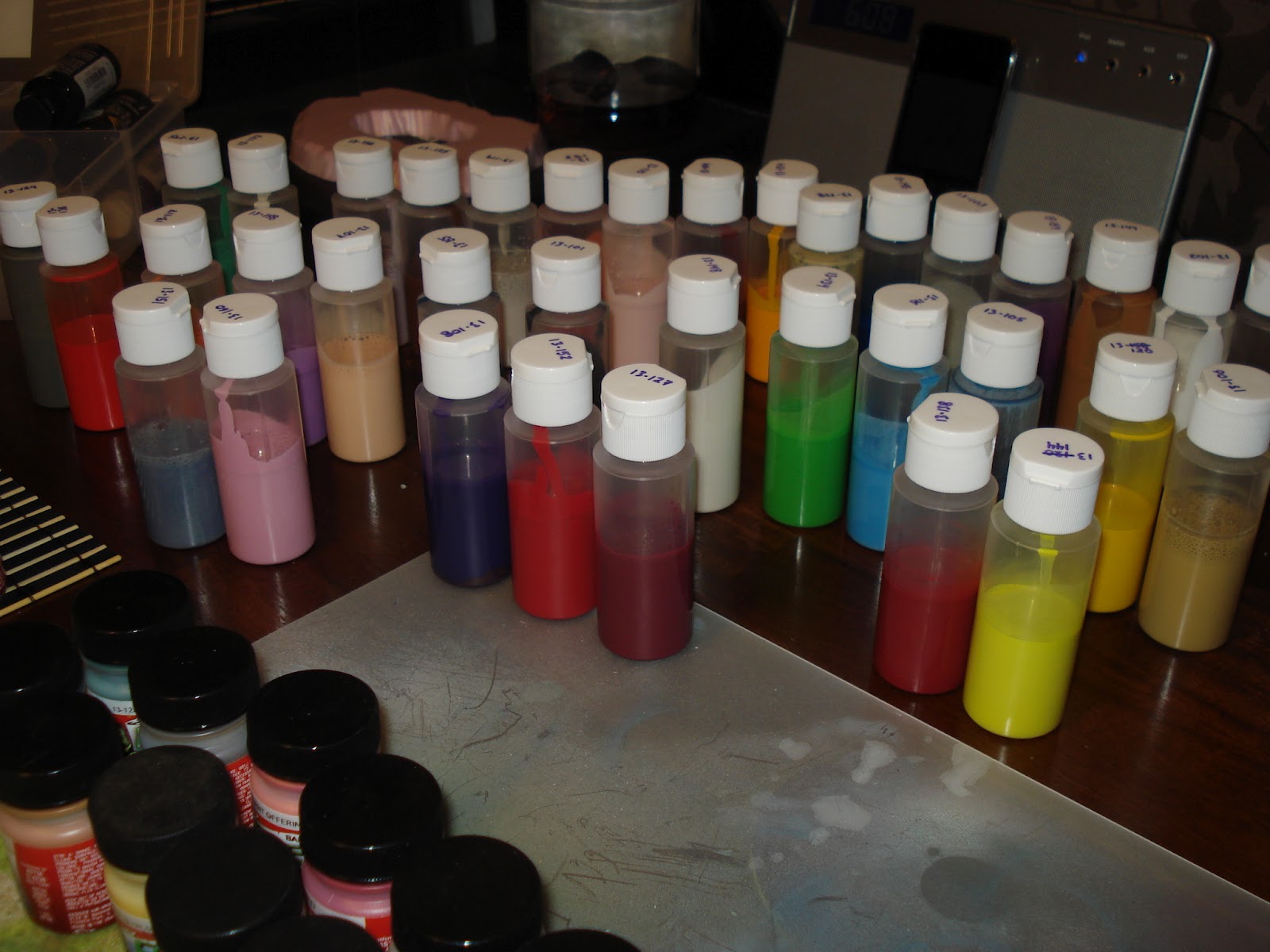 Strictly Average Freak Flex Paints Transferring Bottles