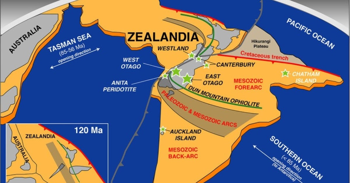 New Research Reveals Violent Birth of Continent Zealandia