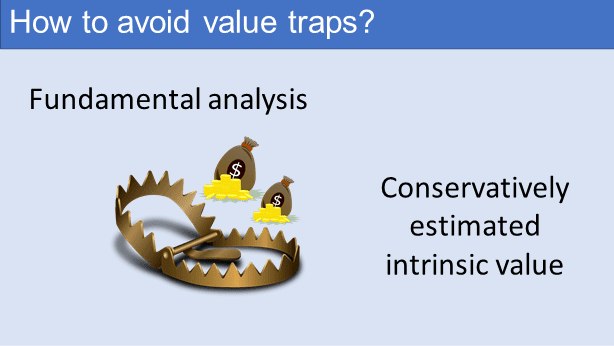 How to avoid value traps