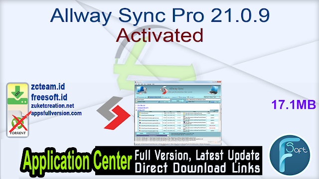 Allway Sync Pro 21.0.9 Activated_ ZcTeam.id