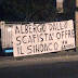 Savona striscione anti profughi: il sindaco Valeriani denuncia Forza Nuova per diffamazione