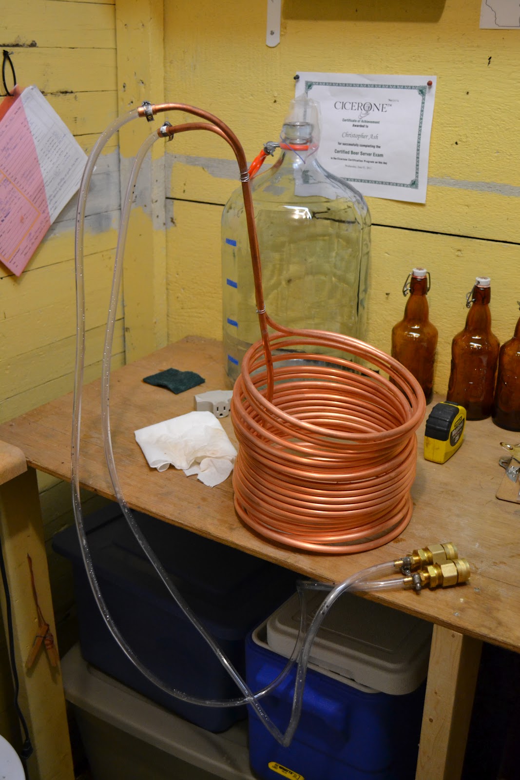 Union Brewing Make Your Own Wort Chiller (for about 65.00)