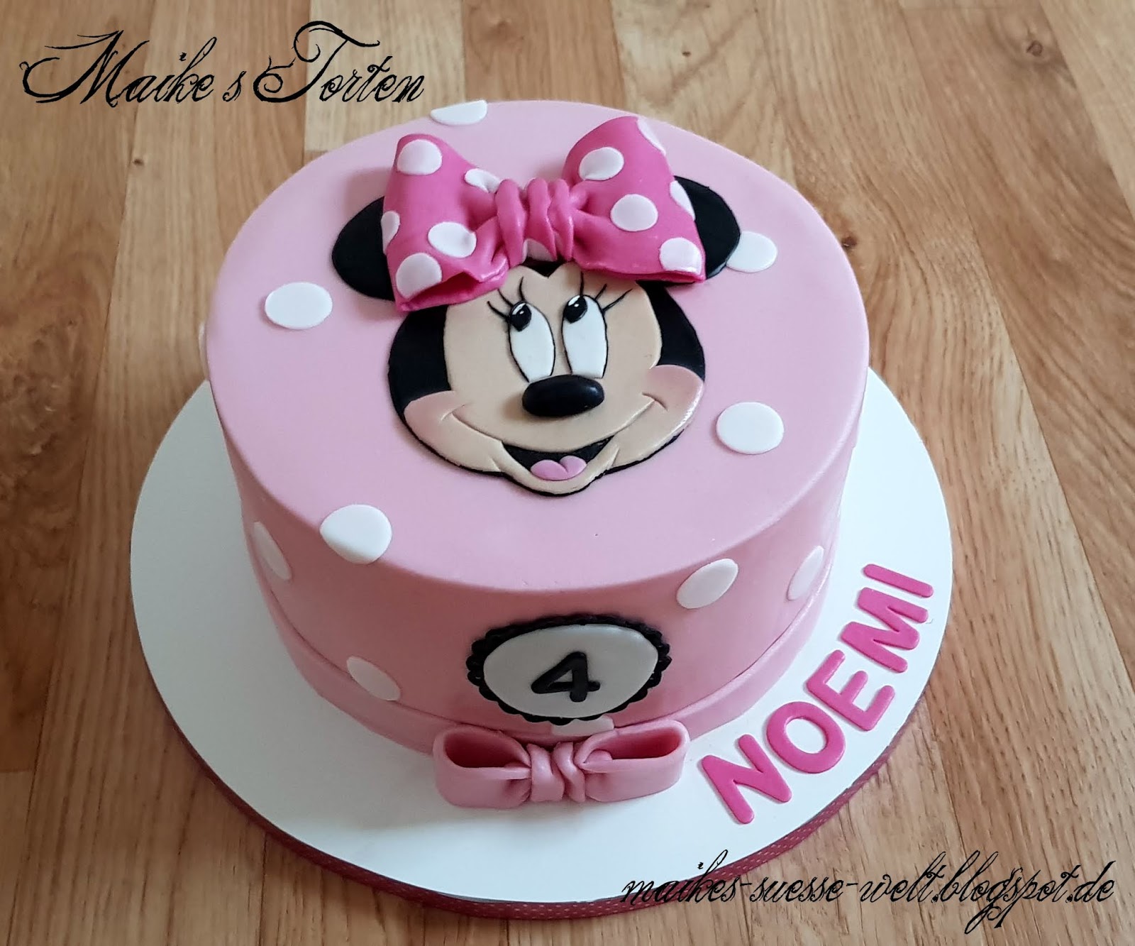Maike´s süße Welt: Minnie Maus Torte