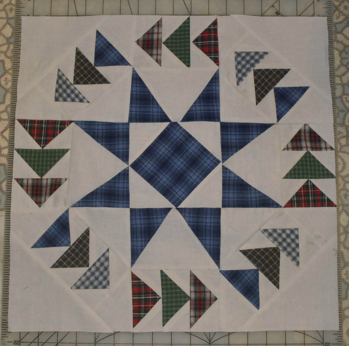 A Wild Geese Christmas | Flying geese quilt, Quilt block patterns