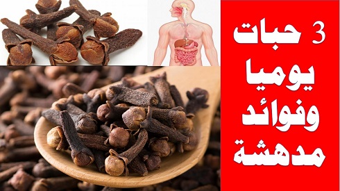 ماذا سيحدث لجسمك إذا أكلت 3 حبات من القرنفل كل يوم؟ ماذا سيحدث لجسمك إذا أكلت 3 حبات من القرنفل كل يوم,What will happen to your body if you eat 3 cloves every day?