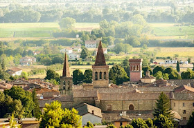 A view across the rooftops of Sansepolcro