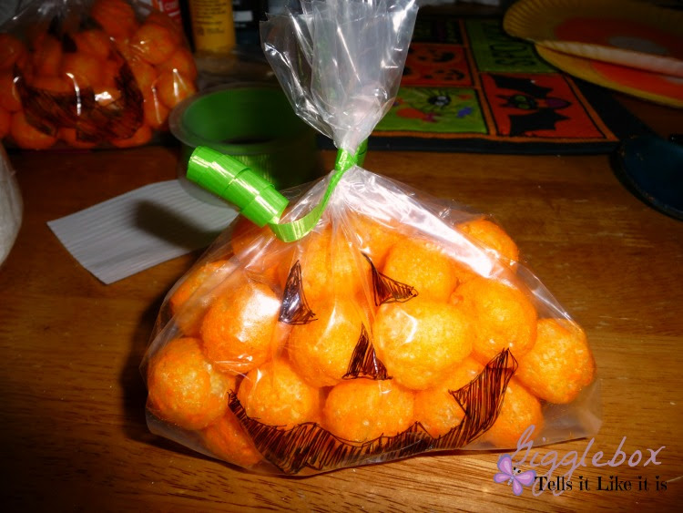 Pumpkin Cheese Balls Treat Bags Gigglebox Tells it Like it is