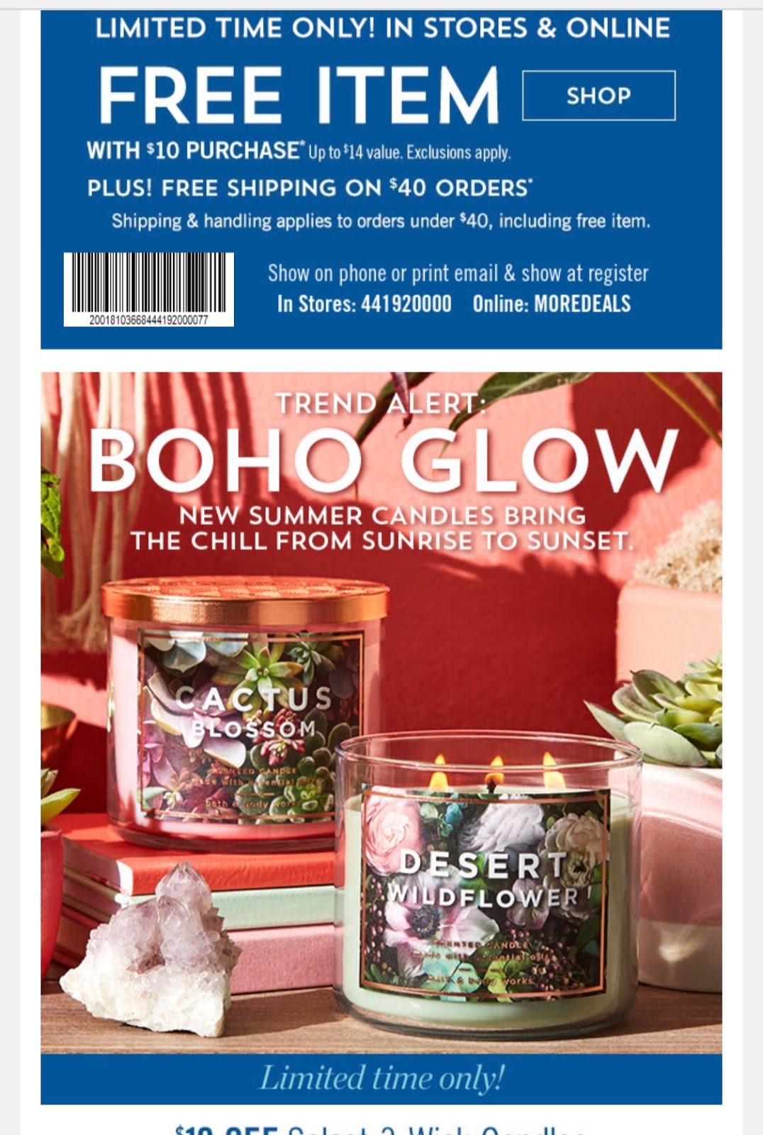 Life Inside the Page Bath & Body Works Today’s Email July 12, 2019