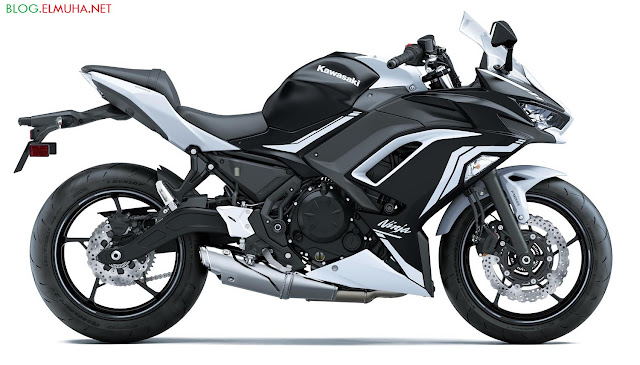 Kawasaki Ninja 650 2020 Kawasaki Ninja 650 2020 hitam putih