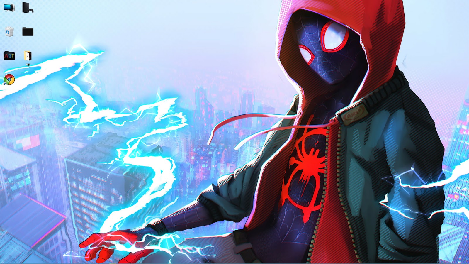 Spider-man Into the Spider-Verse live wallpaper free - wallpaper engine
