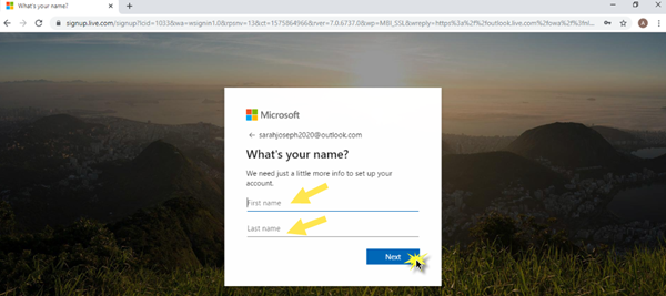 Microsoft Outlook 계정 가입 - Windows 클럽