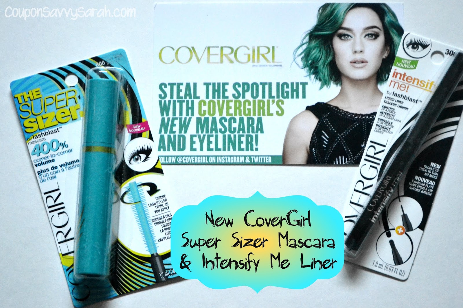 Coupon Savvy Sarah CoverGirl Super Sizer Mascara and Intensify Me
