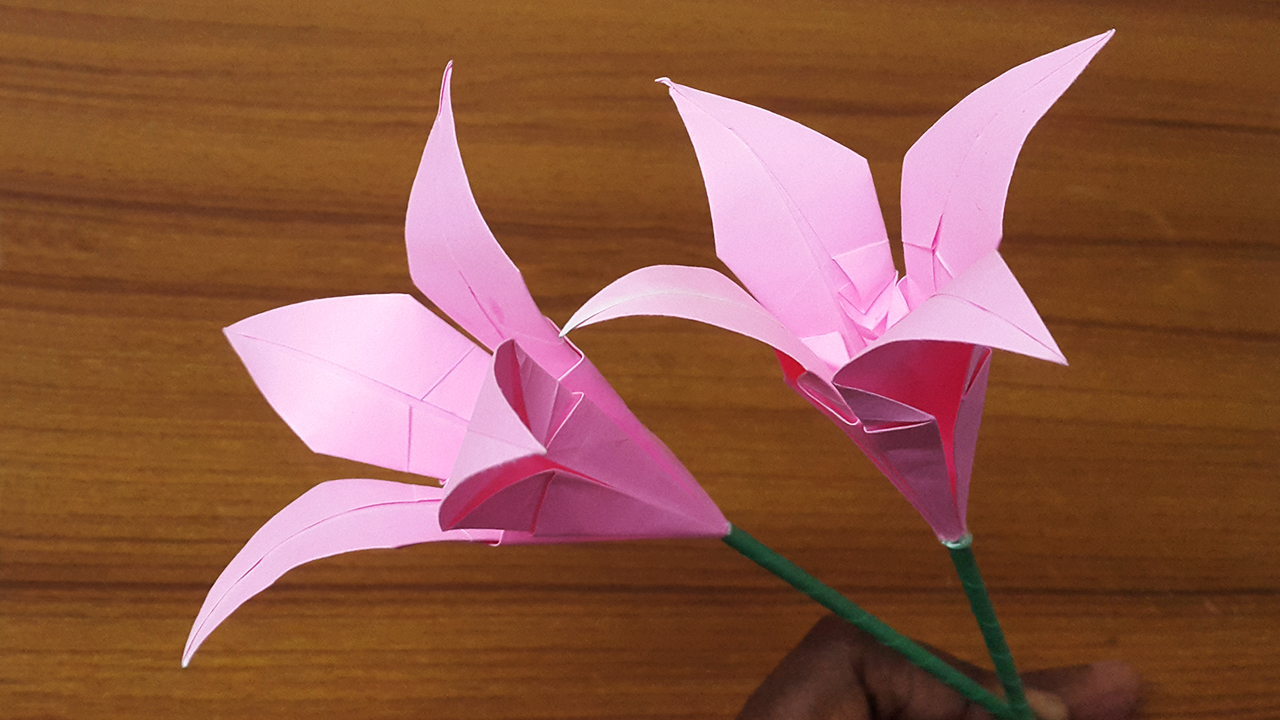 Printable Origami Flowers