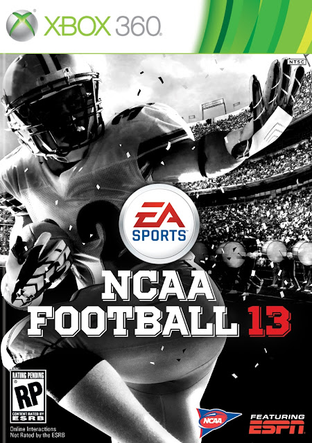 NCAA Football 13 Game XBOX Dvd Cover