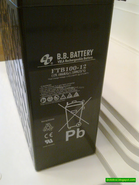 BB battery FTB100-12 VRLA rechargeable