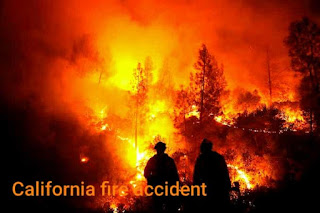California fire accident