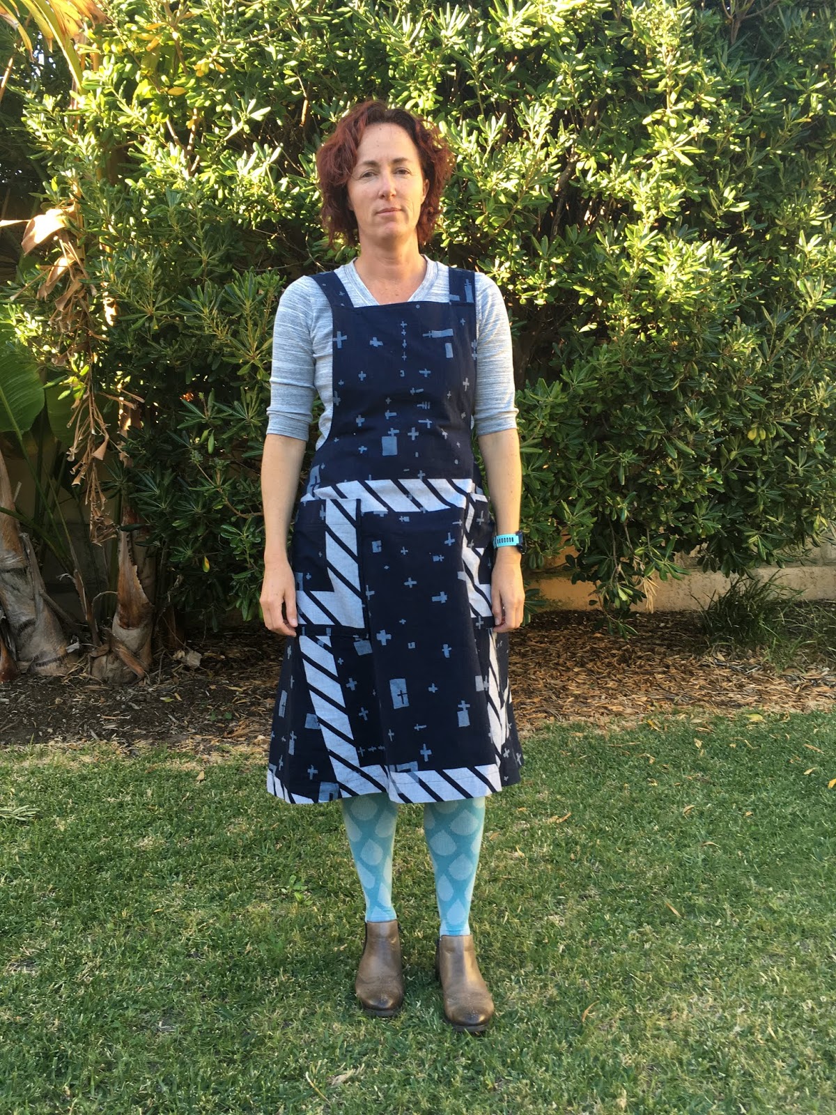 Bloom's Endless Summer Assembly Line Apron Dress