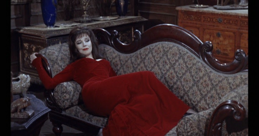 fenella fielding carry on screaming dress