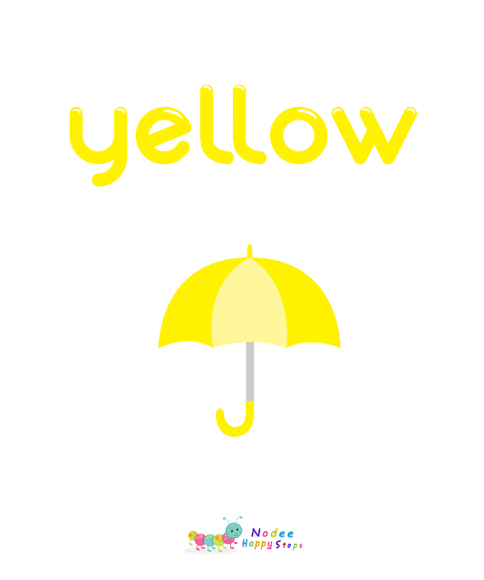 Yellow Color - Colors Flashcards for kids