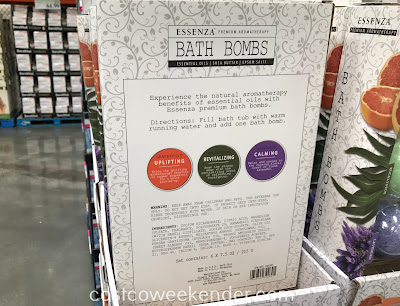 Costco 1205307 - Essenza Bath Bombs: great for anyone wanting the ultimate bath