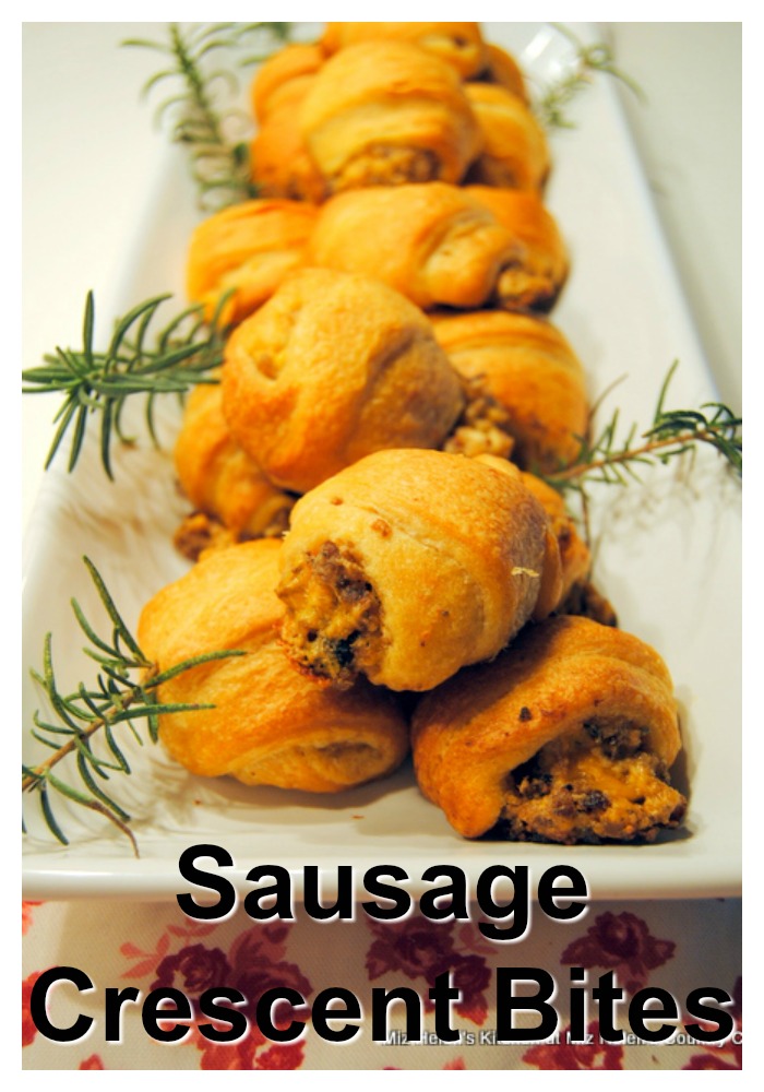 Sausage Crescent Bites
