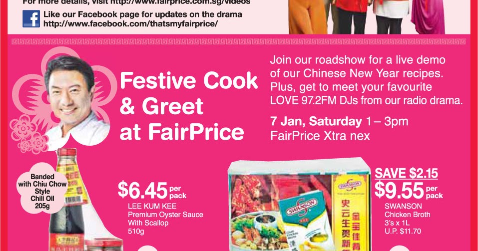 fairprice close chinese new year