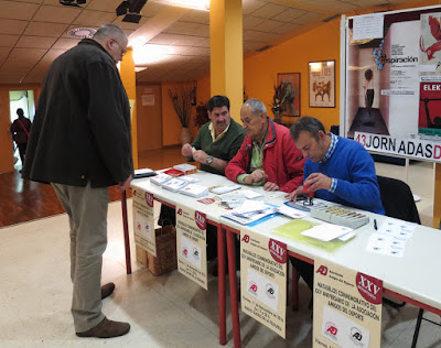 Matasellos del 25 aniversario de la Asociación Amigos del Deporte en La Felguera (Langreo).