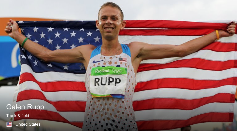 Mahound's Paradise: Sign of the Cross - American Galen Rupp Takes ...