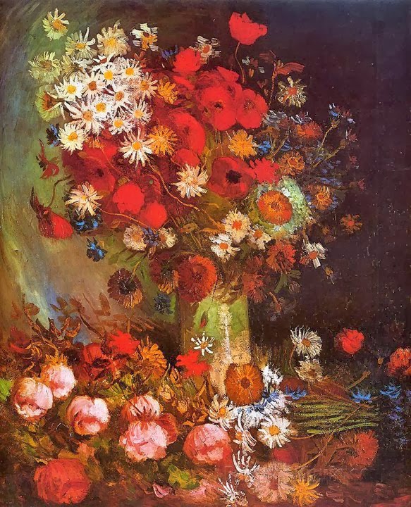 Vincent Van Gogh 1853 1890 The Flower Series
