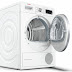Uscator de rufe cu condensare si pompa de caldura Bosch WTW85550BY