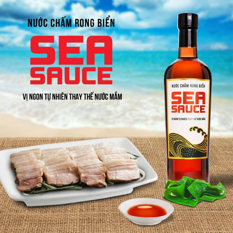 Nước Chấm Rong Biển Làng Chài Xưa Sea Sauce 500Ml/Chai