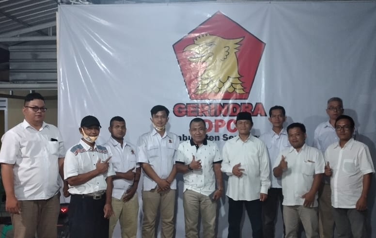 Pengurus Pimpinan Anak Cabang (PAC) Partai Gerindra Kecamatan Ambarawa, Kabupaten Semarang, Jawa Tengah
