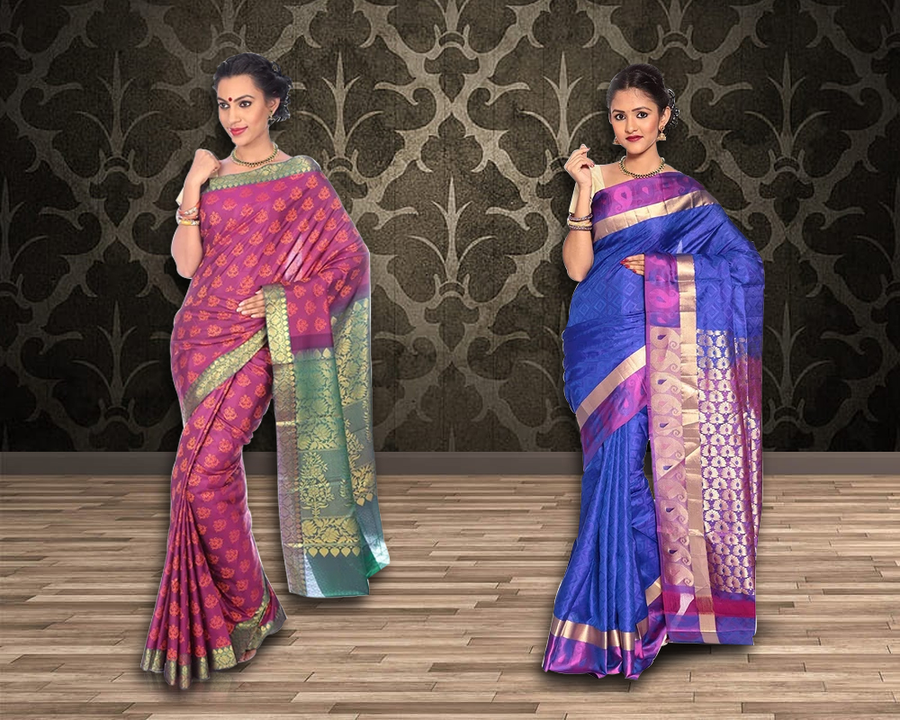 Best Indian Wedding Sarees Pure Silk Saree USA, UK, Canada