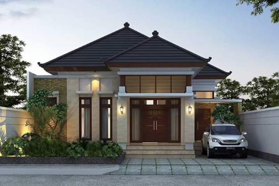 31 Rumah minimalis tema bali