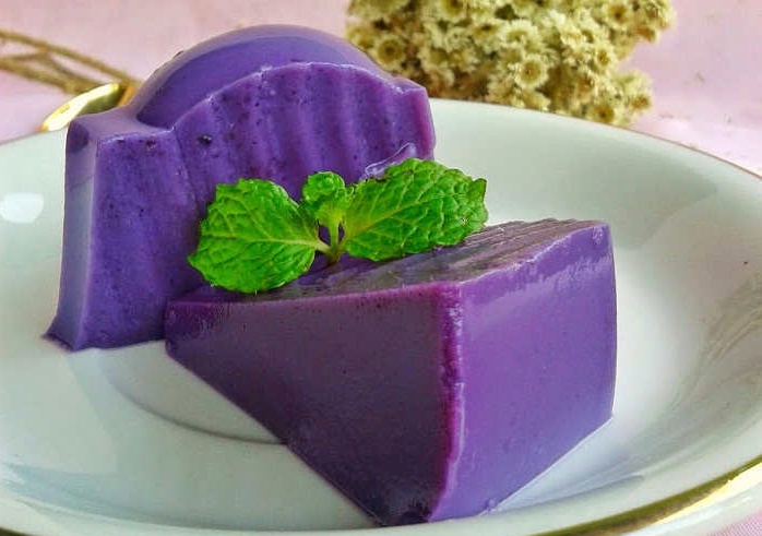 Resep Masakan Indonesia Resep Puding Ubi Ungu