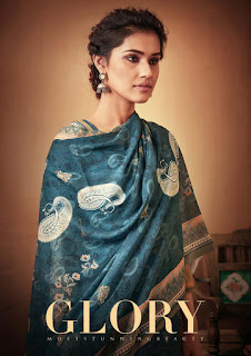 Sargam Print Glory Pashmina Suits Collection