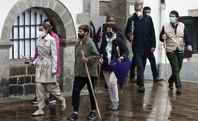 King Felipe and Queen Letizia attended the opening ceremony of the Jacobean Year 2021 in Navarra town of Roncesvalles