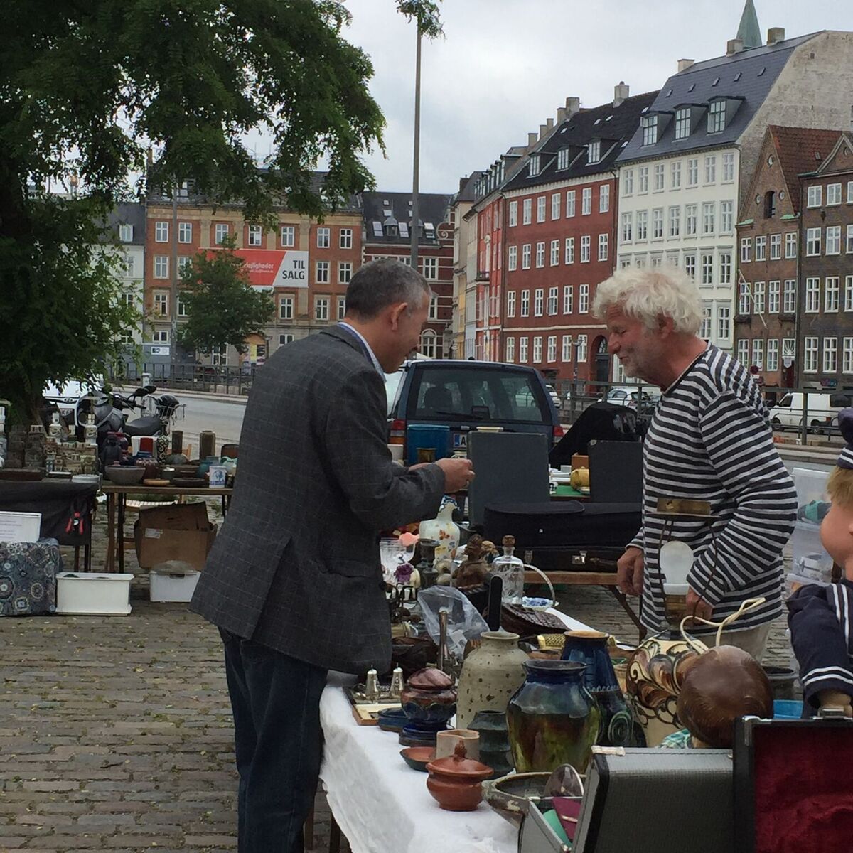 Thorvaldsens Plads Antique MarketCopenhagen