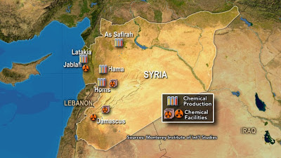 la proxima guerra mapa armas quimicas siria