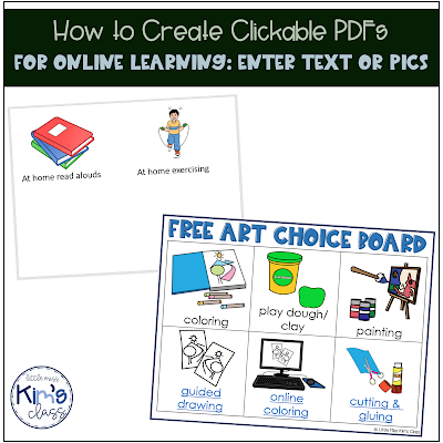 Little Miss Kim's Class: How To: Create Clickable PDFs for Online Learning
