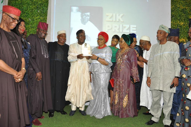 Audu Ogbeh bags Zik Prize Leadership Award, dedicates award to the Nigerian farmer