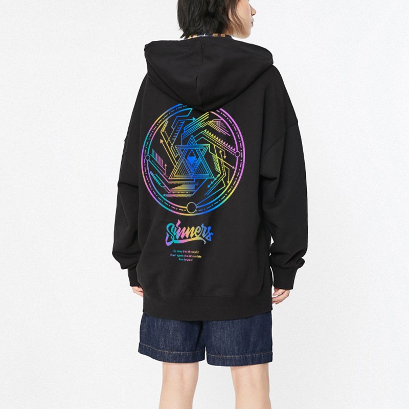 Áo Khoác Hoodie Nỉ Ngoại PQ  Vòng Tròn Sinnery