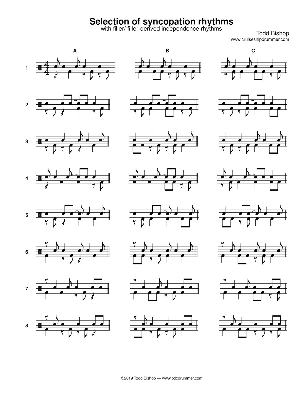 ритмы аккомпанемента. музыкальный аккомпанемент. все о музыке. аккомпанемент. чтение ритмического рисунка.