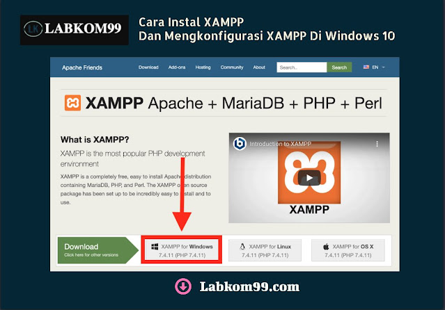 Cara Instal XAMPP Dan Mengkonfigurasi XAMPP Di Windows 10