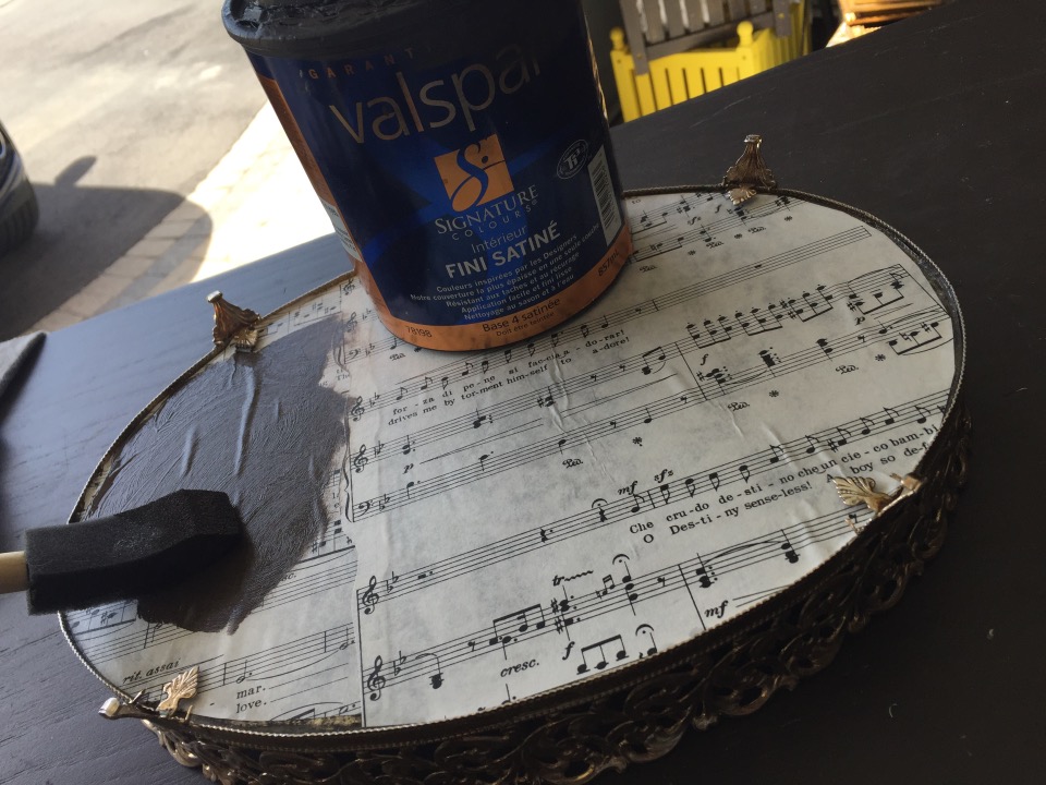 MuchoCrafts DIY DECOUPAGED MIRROR TUTORIAL