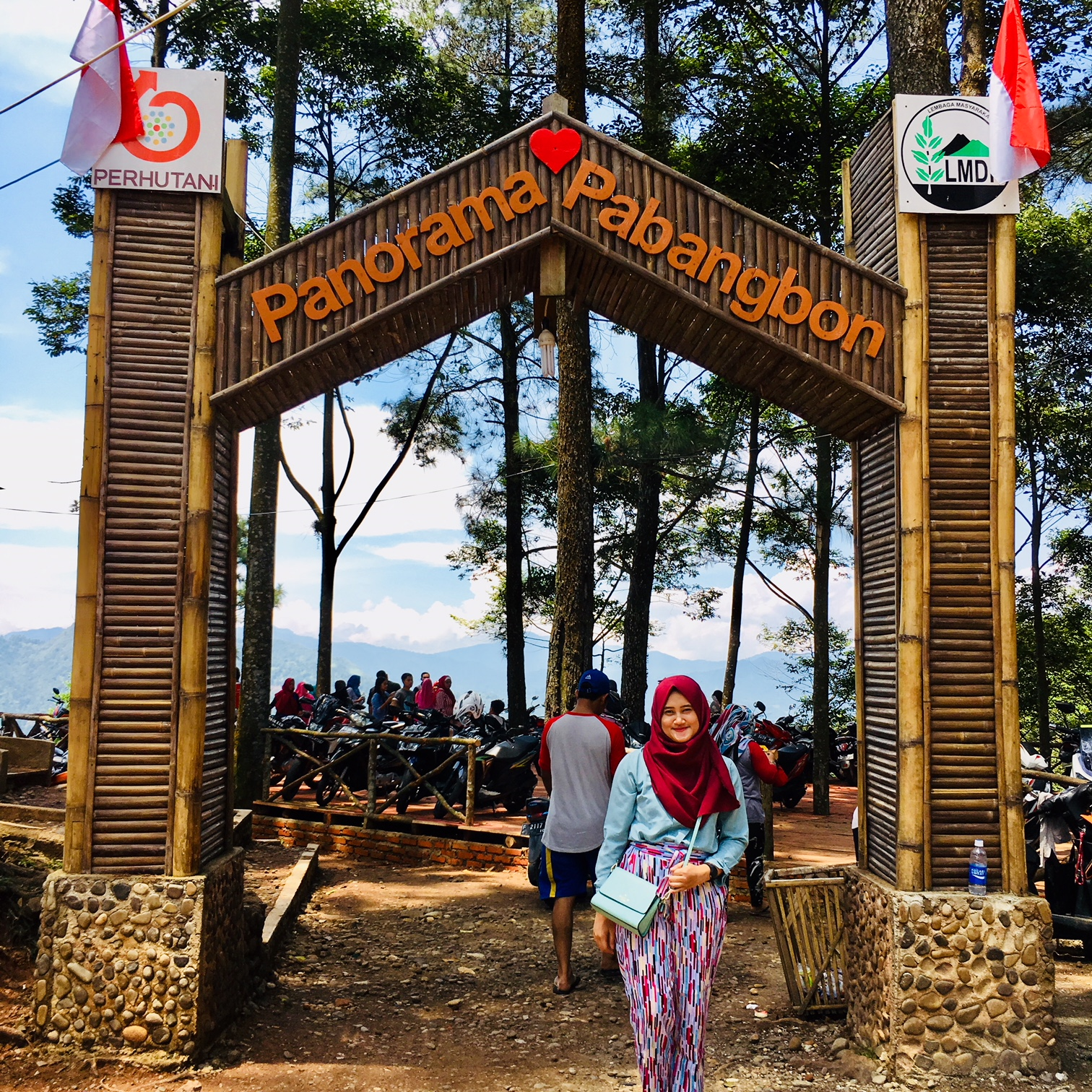 Wisata Pabangbon Leuwiliang Bogor, menghirup udara segar 🍁