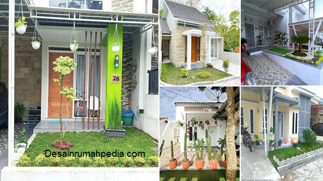 7 Desain Taman Depan Rumah Tanpa Pagar ~ Desainrumahpedia.com